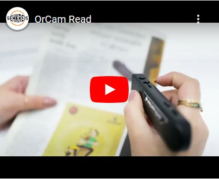 Youtube Video OrCam Read Link