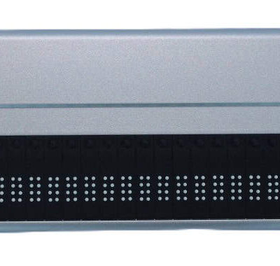 Frontalaufnahme einer Vario 340 Braillezeile